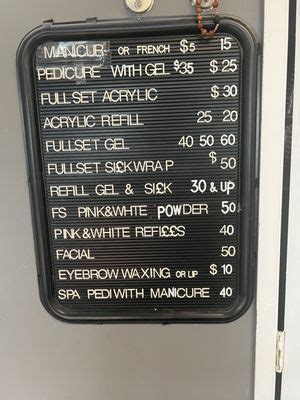 A1 Nails Prices